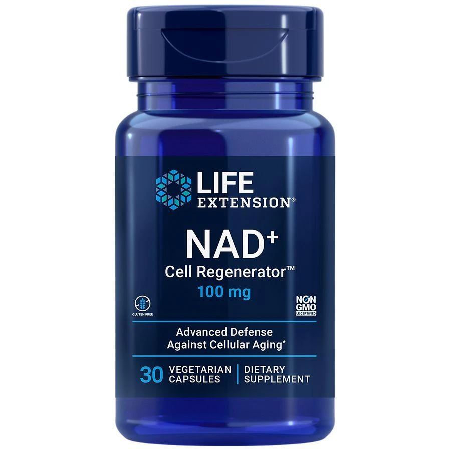 商品Life Extension|NAD+ Cell Regenerator 100 mg Nicotinamide Riboside,价格¥157,第1张图片