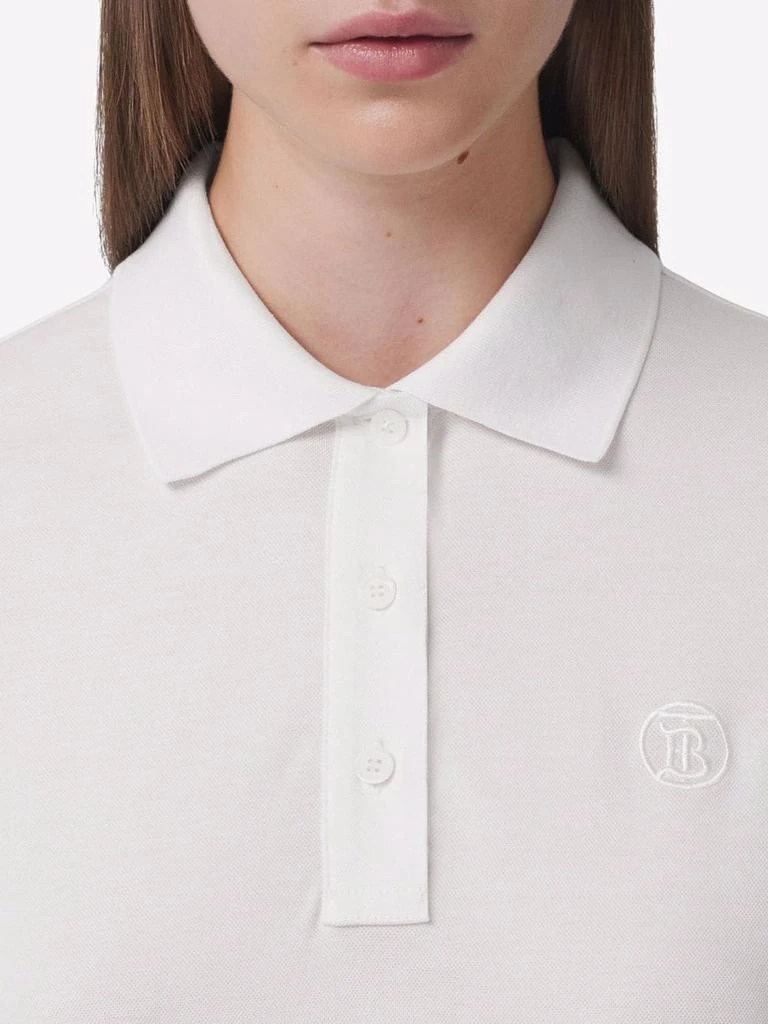 商品Burberry|BURBERRY - Logo Cotton Polo Shirt,价格¥3326,第2张图片详细描述
