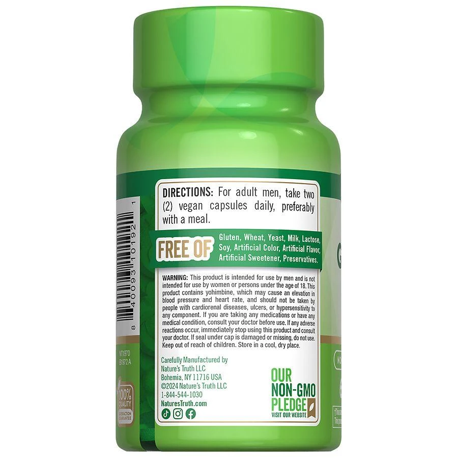 商品Nature's Truth|Horny Goat Weed Capsules,价格¥90,第2张图片详细描述