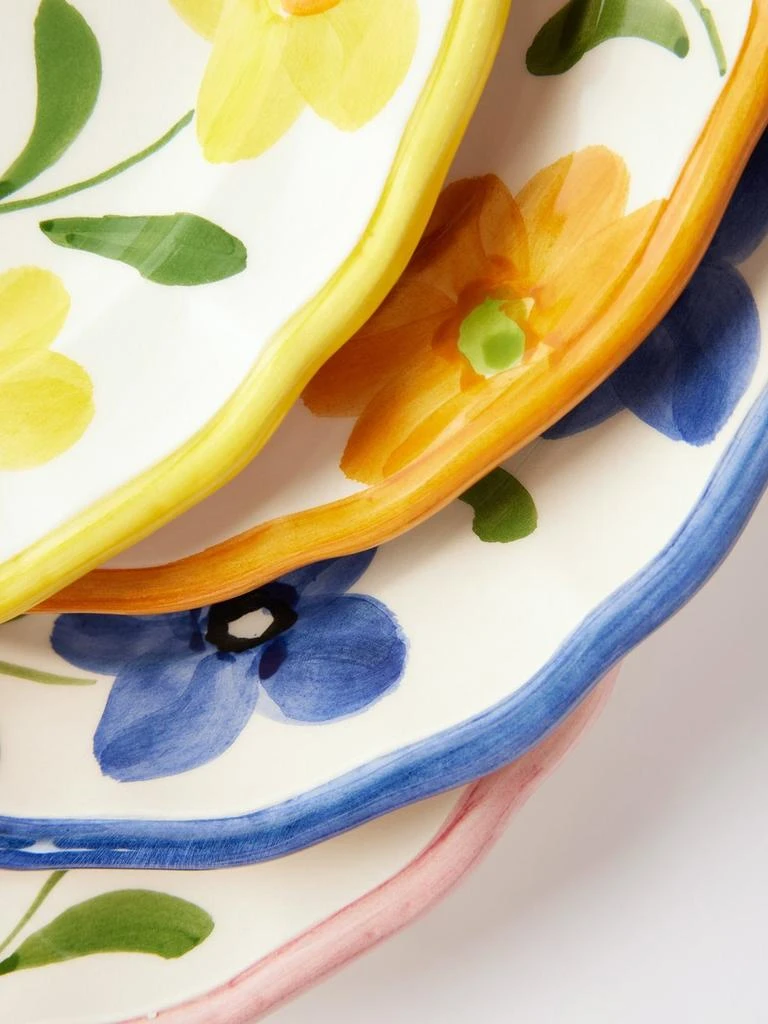 商品Les Ottomans|Set of four hand-painted ceramic side plates,价格¥1528,第5张图片详细描述