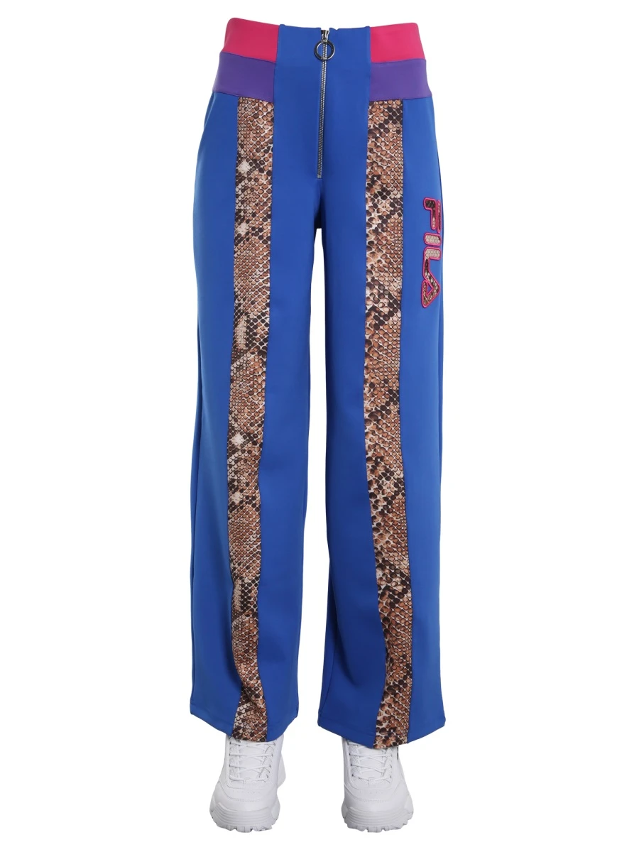 商品Fila|Fila 女士休闲裤 684628_A557 蓝色,价格¥857,第3张图片详细描述
