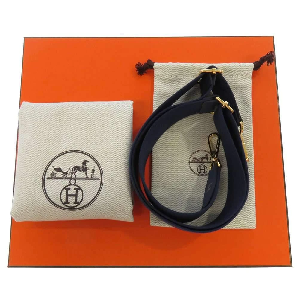 Hermes Blue Clemence Leather Evelyne III PM Shoulder Bag  商品