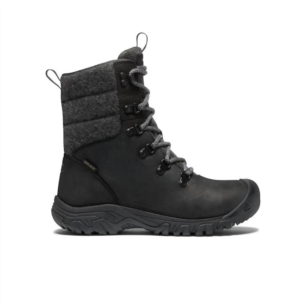 商品Keen|Women's Greta Winter Boots In Black/black Wool,价格¥1023,第3张图片详细描述