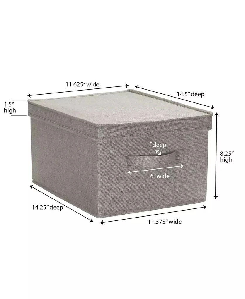 商品Household Essentials|Household Essential Large Fabric Storage Bins 2 Pack,价格¥385,第3张图片详细描述