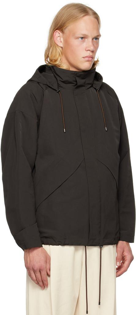商品AURALEE|黑色 Washi 夹克,价格¥6359,第4张图片详细描述