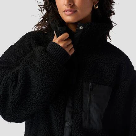 商品Backcountry|Mixed Fabric Fleece Jacket - Women's,价格¥265,第3张图片详细描述