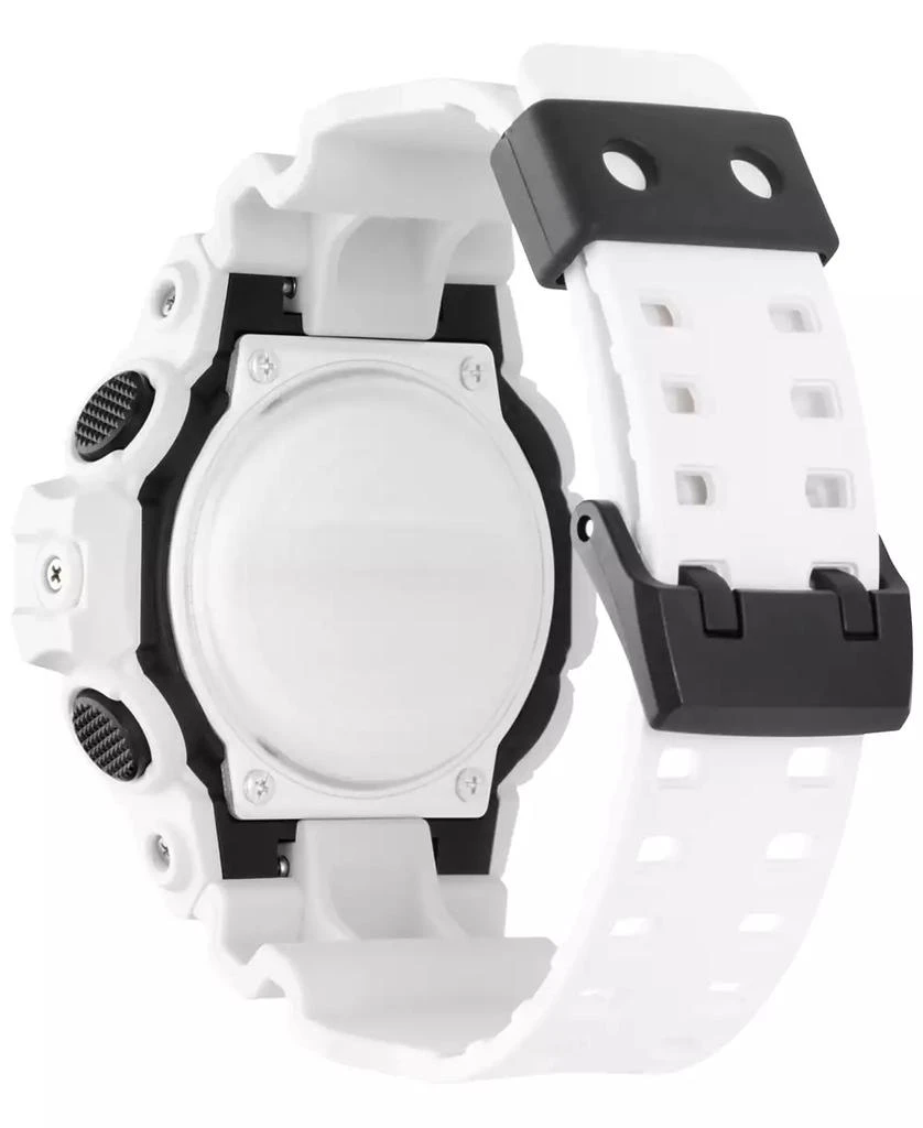 商品G-Shock|黑色表盘白表带男士腕表, 54mm,价格¥755,第4张图片详细描述