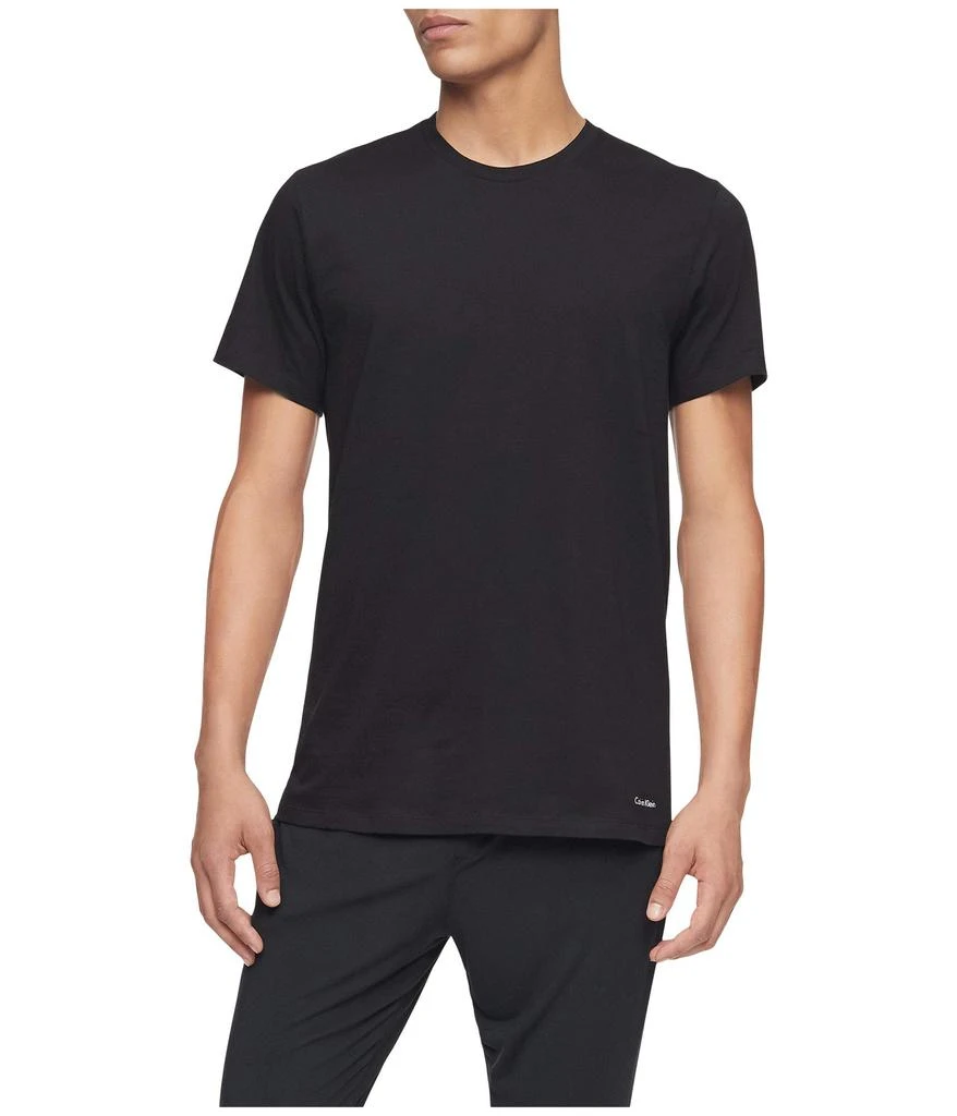 商品Calvin Klein|Cotton Classics Multipack Short Sleeve Crew,价格¥207,第2张图片详细描述