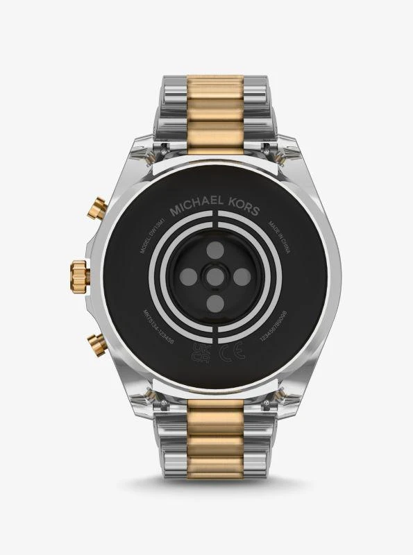 商品Michael Kors|Gen 6 Bradshaw Two-Tone Smartwatch,价格¥2625,第4张图片详细描述