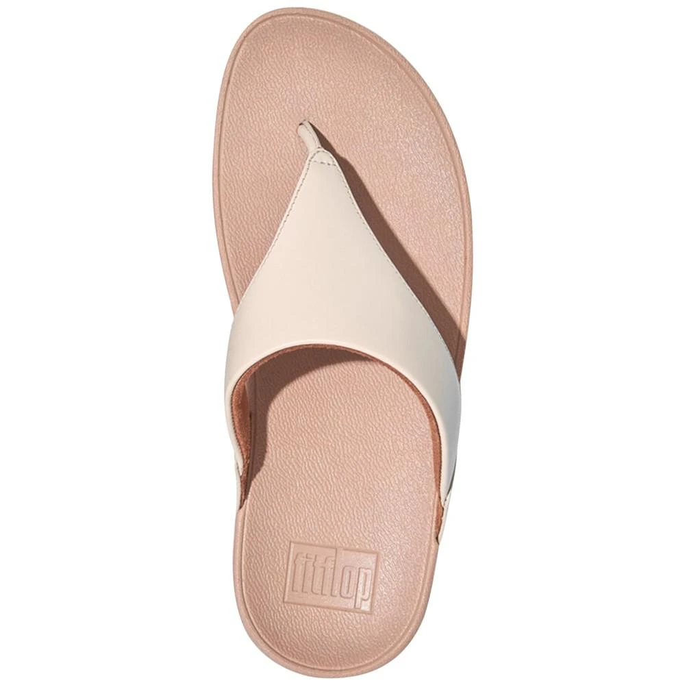 商品FitFlop|Lulu Leather Toepost Flip-Flop Sandals,价格¥385,第3张图片详细描述