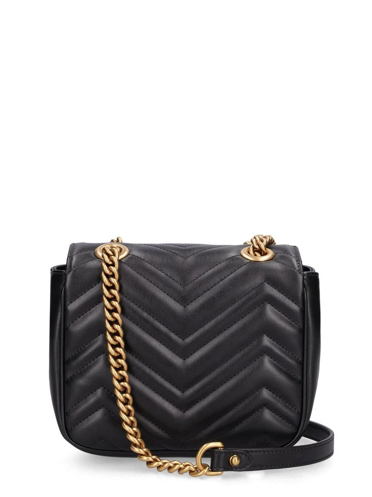 商品Gucci|Mini Gg Marmont Leather Shoulder Bag,价格¥16324,第4张图片详细描述