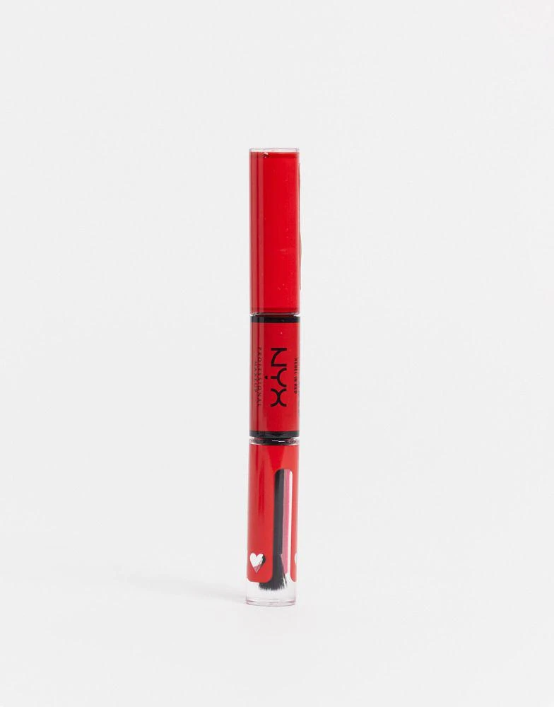 商品NYX Professional Makeup|NYX Professional Makeup Shine Loud Long Lasting Lip Shine Lip Gloss - Rebel In Red,价格¥126,第1张图片