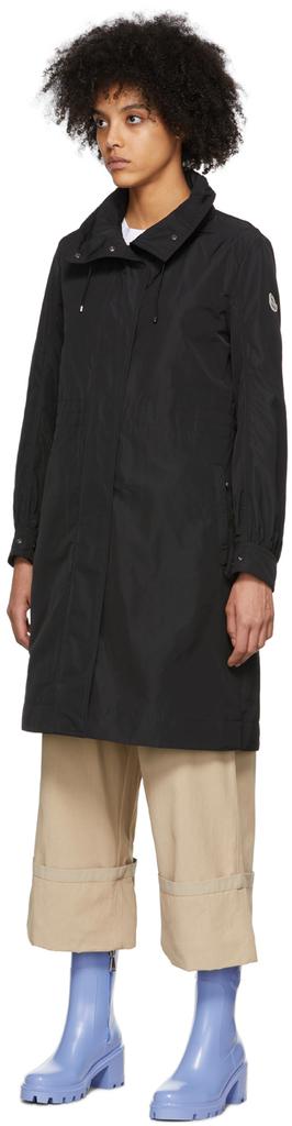 Black Kourou Parka Coat商品第4张图片规格展示