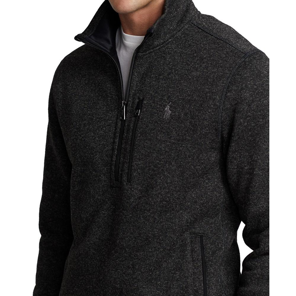 Men's Fleece Half-Zip Pullover商品第3张图片规格展示