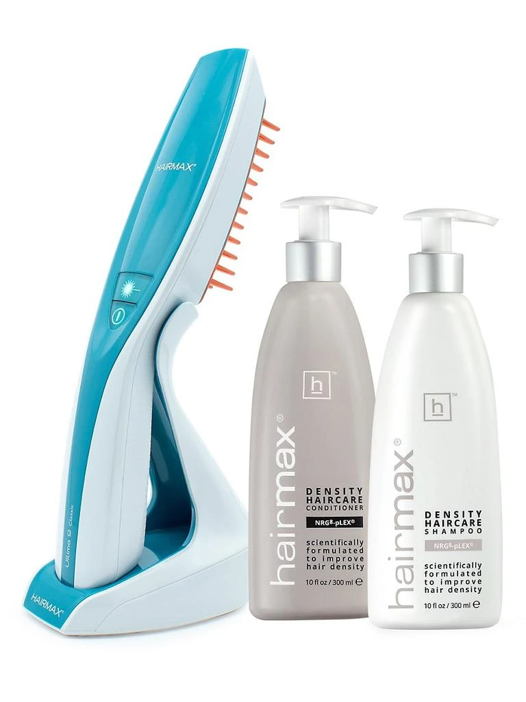商品HairMax|Ultima 9 Laser Device 3-Piece Hair Care Set,价格¥1485,第1张图片