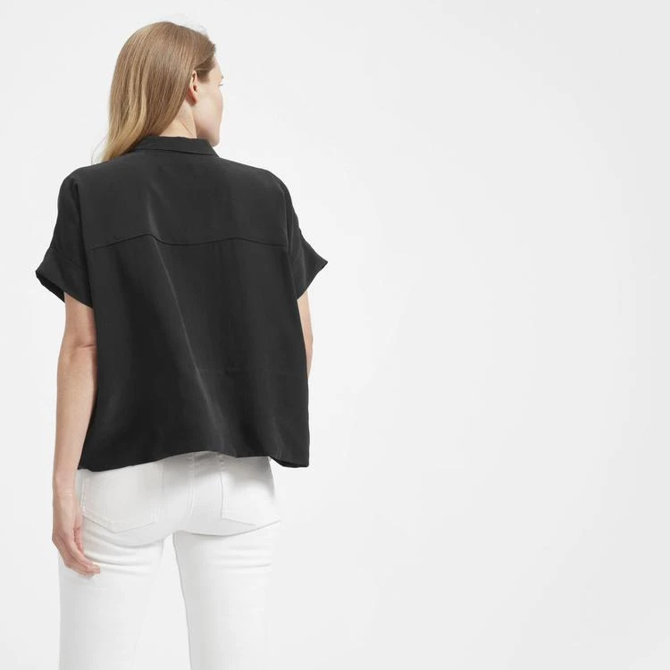 商品Everlane|真丝短袖衬衫,价格¥391-¥435,第4张图片详细描述