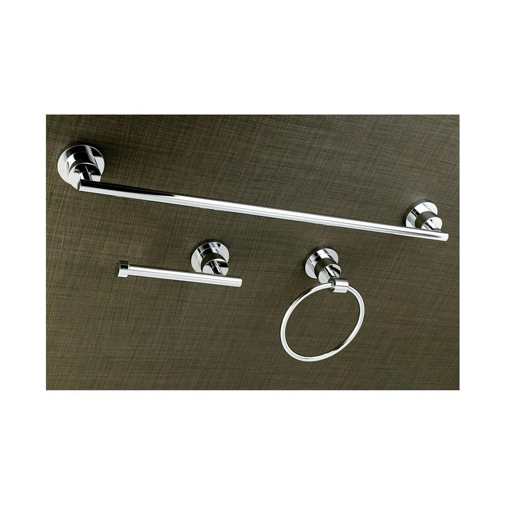 商品Kingston Brass|Concord Modern 3-Pc. Bathroom Accessories Set in Polished Chrome,价格¥1379,第2张图片详细描述