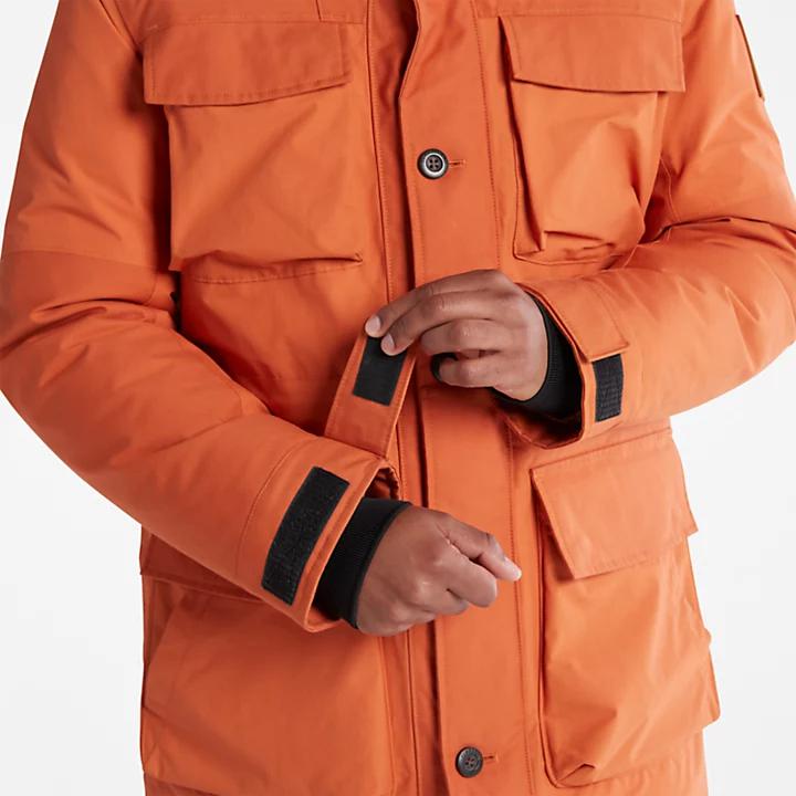 Shop Wilmington Expedition Parka for Men in Orange on Sale at