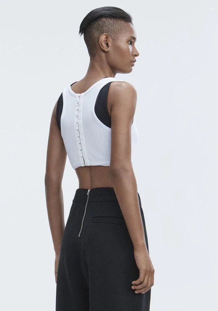 商品Alexander Wang|RIBBED BRA TOP,价格¥452,第2张图片详细描述