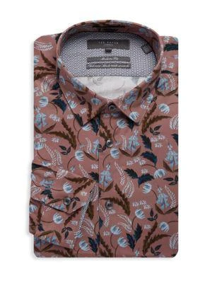 商品Ted Baker London|Modern-Fit Tropical Shirt,价格¥338,第1张图片