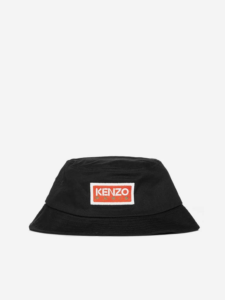 商品Kenzo|Logo cotton bucket hat,价格¥573,第1张图片