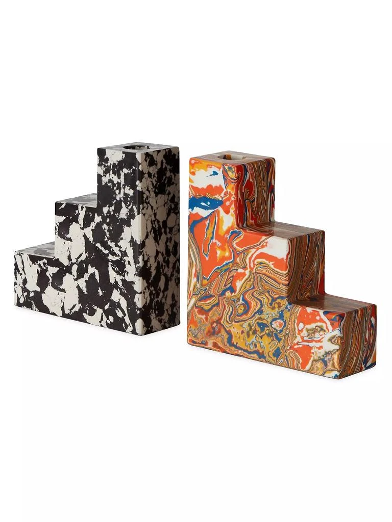 商品Tom Dixon|Swirl Step Marble Bookends,价格¥2361,第1张图片