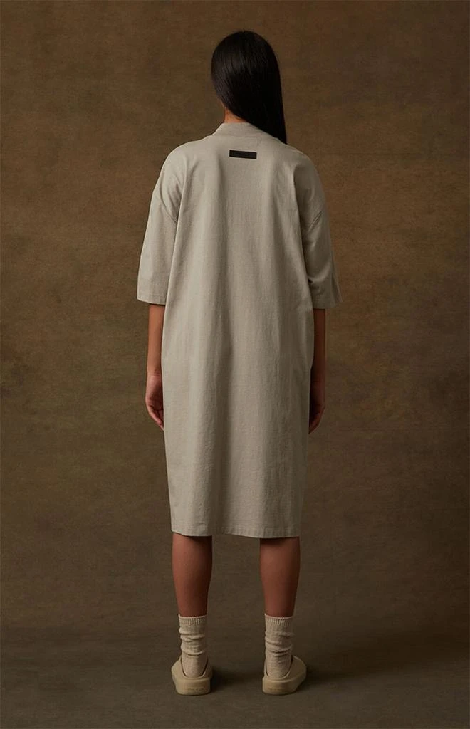 商品Essentials|Women's Smoke T-Shirt Dress,价格¥248,第4张图片详细描述