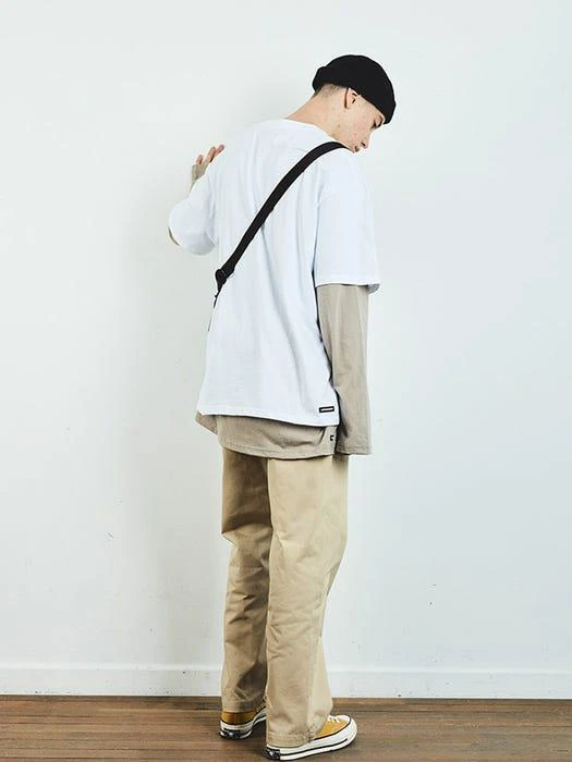 商品LAYER UNION|Loop Lsa  Short sleeve T-Shirt White,价格¥454,第2张图片详细描述