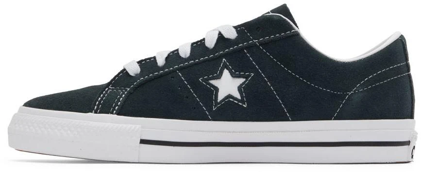 商品Converse|Green Suede One Star Pro Sneakers,价格¥379,第3张图片详细描述