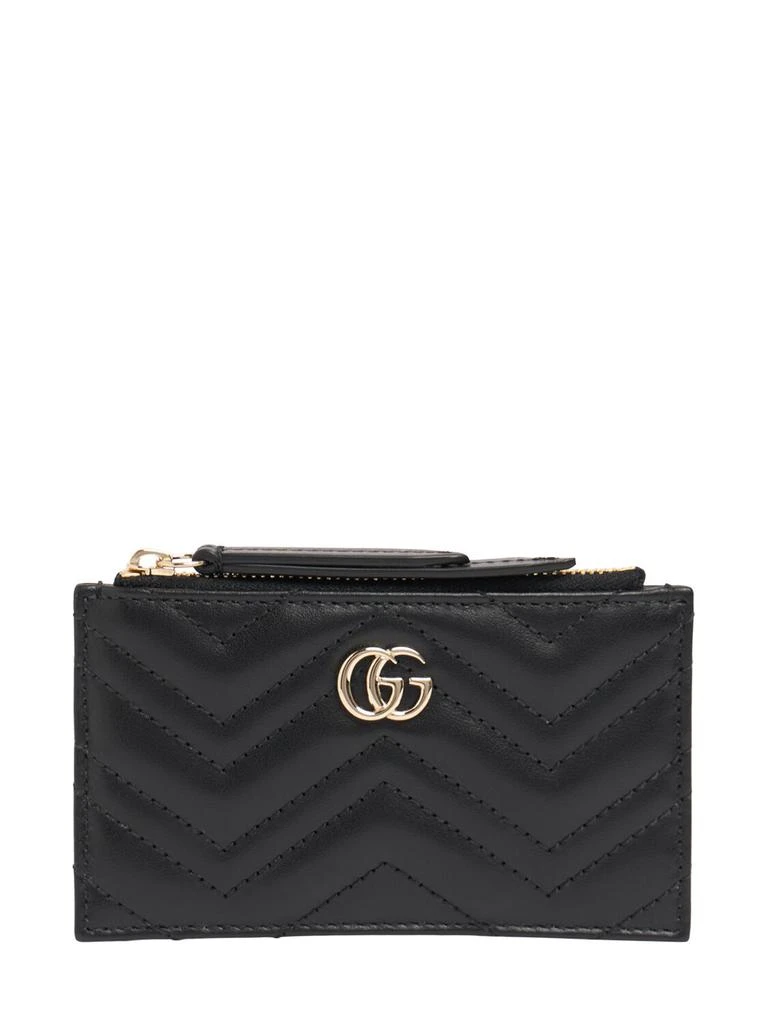 商品Gucci|Gg Marmont Leather Zip Key Case,价格¥3712,第1张图片