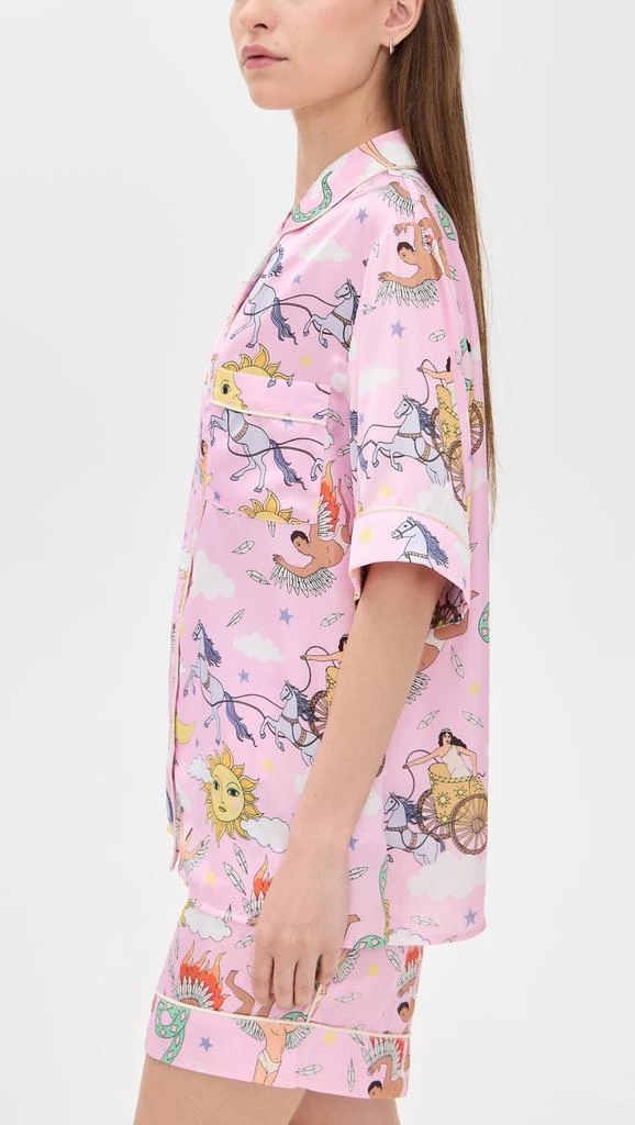 商品Karen Mabon|Greek Mythology Short Pajama Set,价格¥1107,第3张图片详细描述