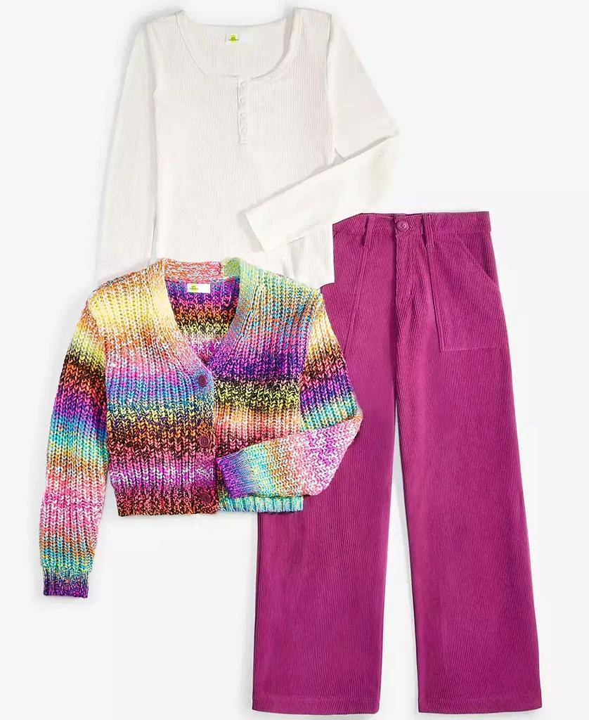 商品Epic Threads|Girls Multi-Space-Dye Cardigan, Created for Macy's,价格¥146,第4张图片详细描述