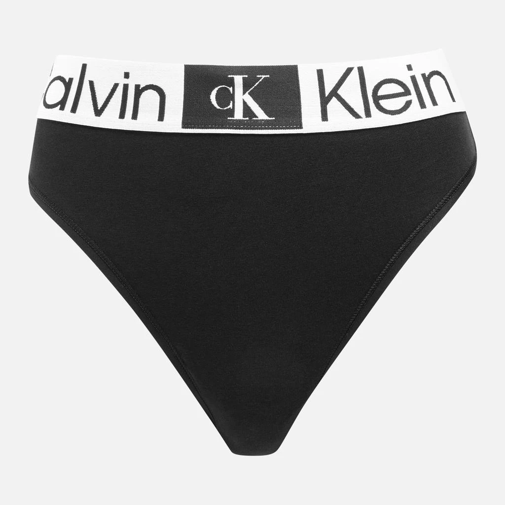 商品Calvin Klein|Calvin Klein 1996 Cotton-Blend Tanga Briefs,价格¥118,第1张图片
