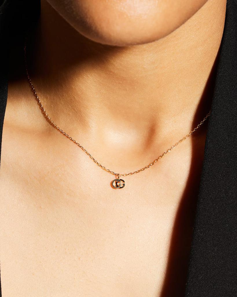 商品Gucci|18k Gold GG Running Necklace,价格¥5423,第4张图片详细描述