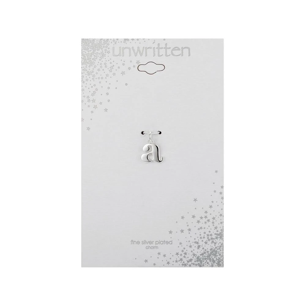 商品Unwritten|Silver Plated Letter Initial Charms,价格¥187,第2张图片详细描述
