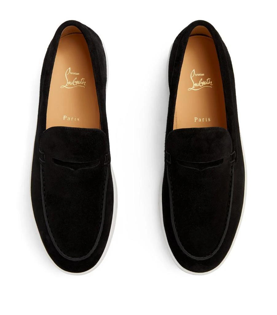 商品Christian Louboutin|Paqueboat Suede Boat Shoes,价格¥7759,第4张图片详细描述