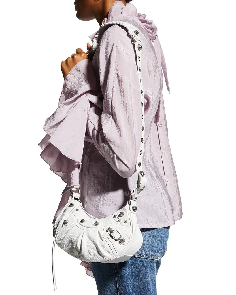 商品Balenciaga|Cagole XS Studded Leather Shoulder Bag,价格¥19819,第3张图片详细描述