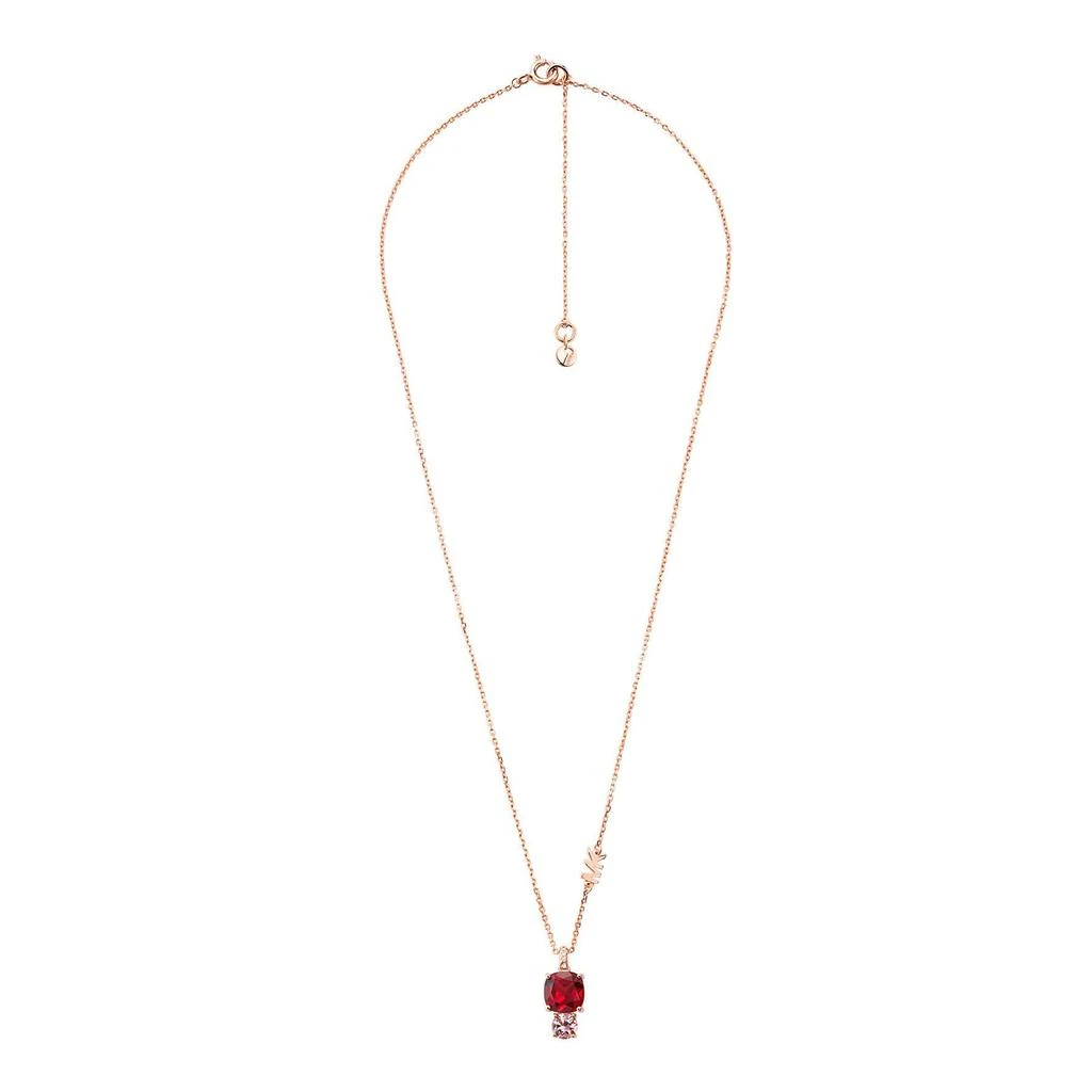 商品Michael Kors|Brilliance Sterling Silver Pendant Necklace,价格¥848,第1张图片