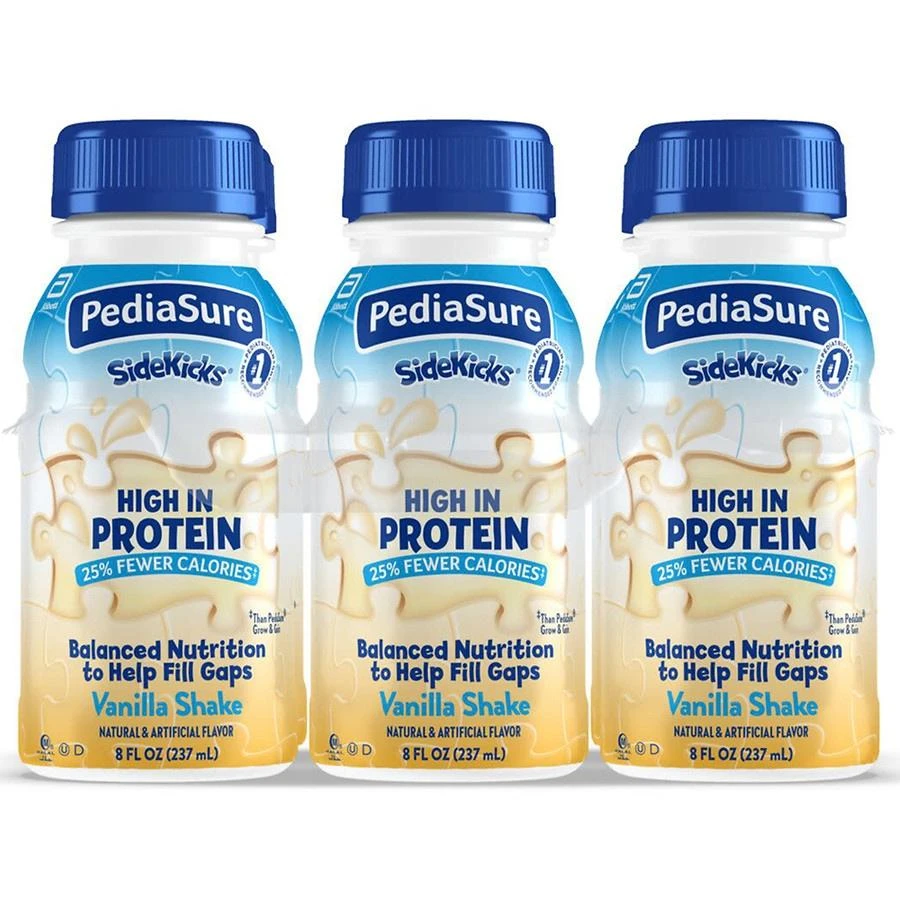 商品PediaSure|SideKicks Kids Protein Shake to Help Kids Grow Vanilla,价格¥124,第1张图片