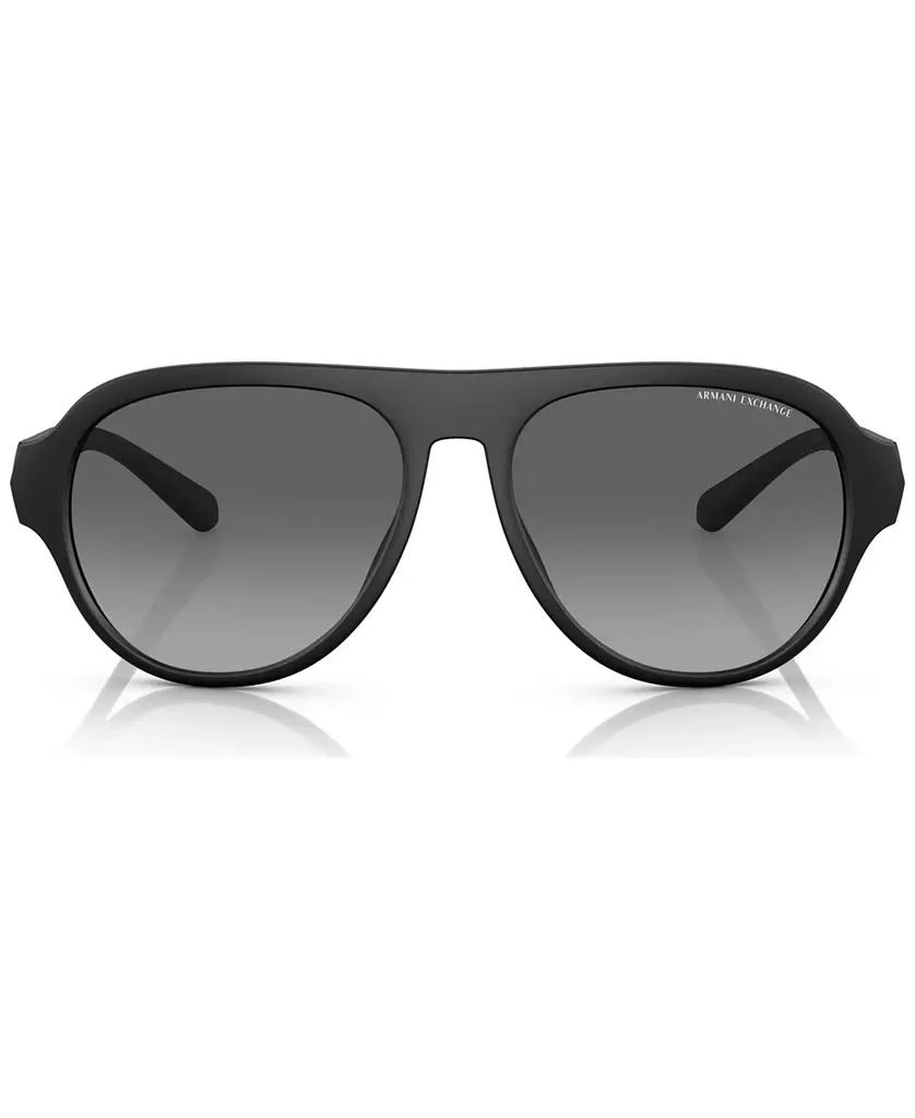 商品Armani Exchange|Men's Polarized Sunglasses, AX4126SU58-YP,价格¥634,第2张图片详细描述