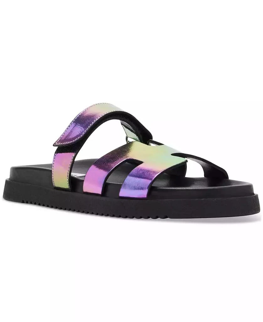 商品Steve Madden|Women's Mayven Strappy Footbed Slide Sandals,价格¥266,第1张图片