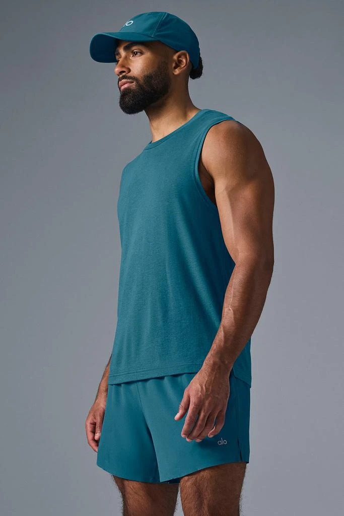 商品Alo|The Triumph Muscle Tank - Oceanic Teal,价格¥369,第3张图片详细描述