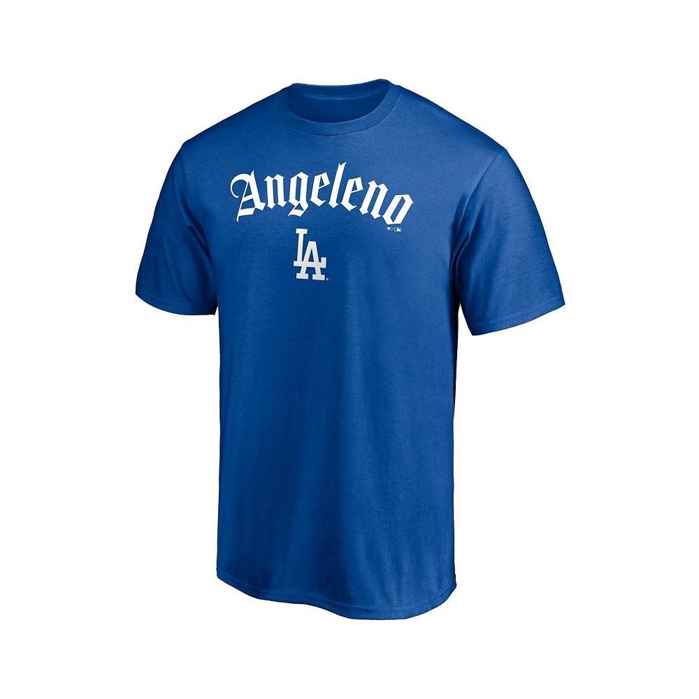 Men's Royal Los Angeles Dodgers Hometown Angeleno T-shirt商品第6张图片规格展示