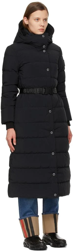 商品Burberry|黑色 Eppingham 羽绒大衣,价格¥18188,第2张图片详细描述