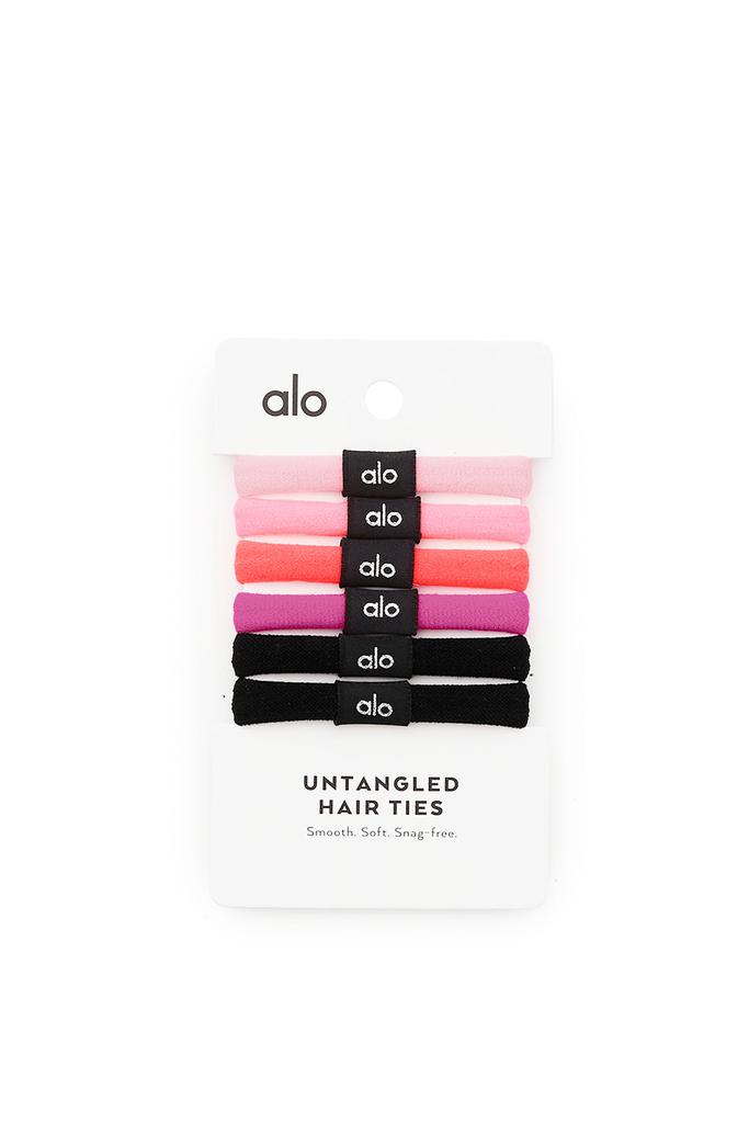 Untangled Hair Tie 6-Pack - Pink Multi商品第1张图片规格展示