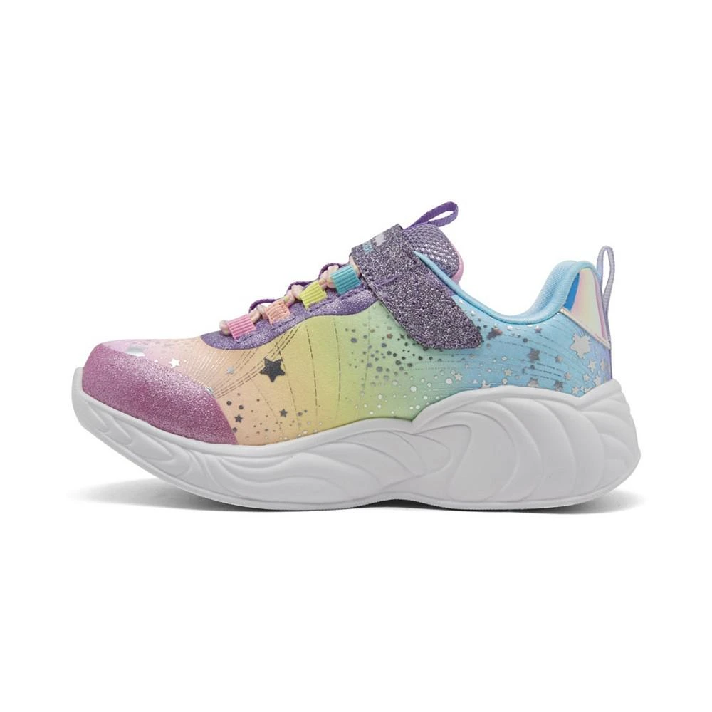 商品SKECHERS|Little Girls S-Lights: Unicorn Dreams Stay-Put Casual Sneakers from Finish Line,价格¥150,第4张图片详细描述