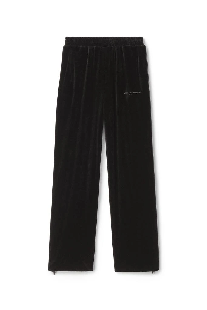 商品Alexander Wang|TRACK PANT IN CRUSHED VELOUR,价格¥3438,第1张图片