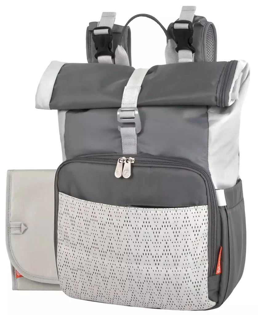 商品Fisher Price|Maverick Roll Top Diaper Backpack,价格¥226,第1张图片