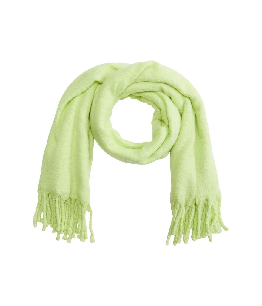 商品Madewell|Textured Solid with Contrasting Fringe Scarf,价格¥414,第1张图片