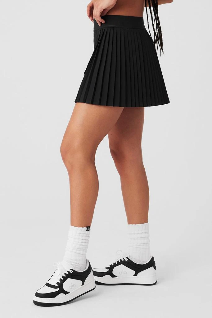 商品Alo|Aces Tennis Skirt - Black,价格¥332,第4张图片详细描述